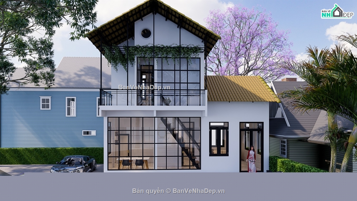 nhà hiện đại,nhà trệt,giả,hiện đại,nhà trệt hiện đại