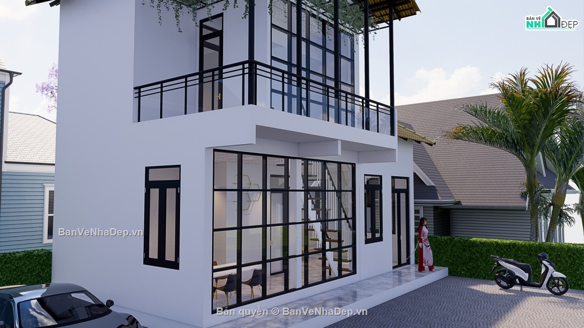 nhà hiện đại,nhà trệt,giả,hiện đại,nhà trệt hiện đại