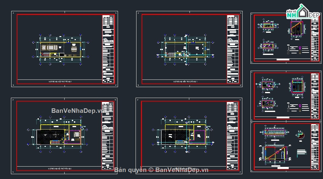 nhà 2 tầng,nhà hiện đại,nhà 2 tầng hiện đại,file cad nhà phố 2 tầng