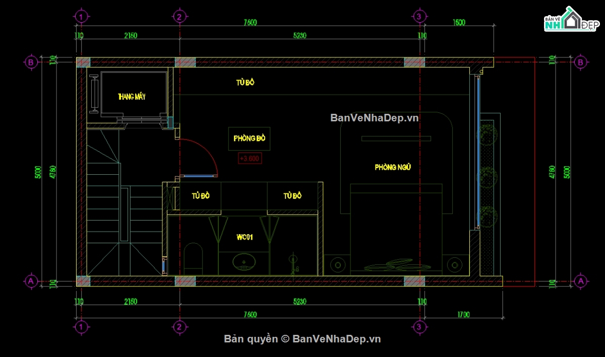 4 tầng 1 tum,nhà phố 4 tầng 1 tum,bản vẽ nhà phố 4 tầng 1 tum,file cad nhà phố 4 tầng 1 tum