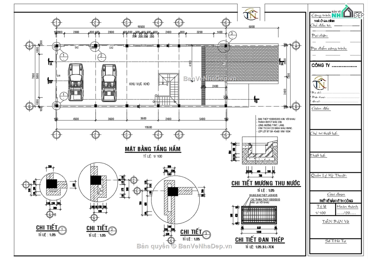 nhà bán hầm,nhà phố tầng hầm,nhà gác lửng,tầng hầm để xe