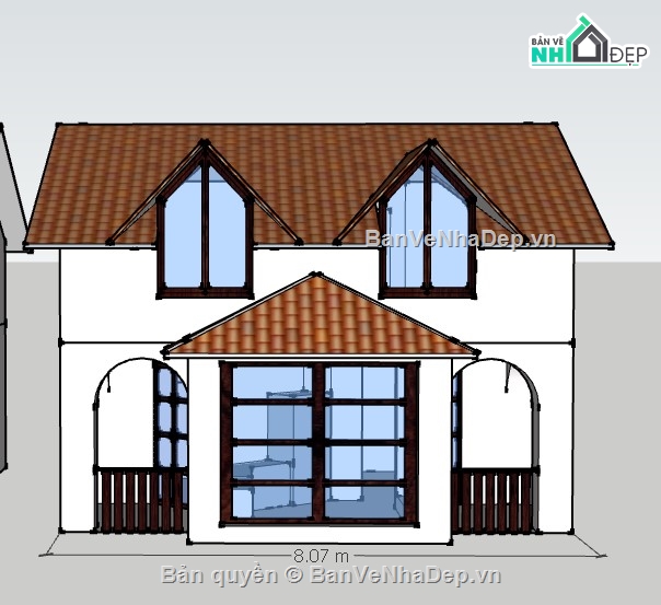 thiết kế biệt thự,su biệt thự 2 tầng,file su biệt thự