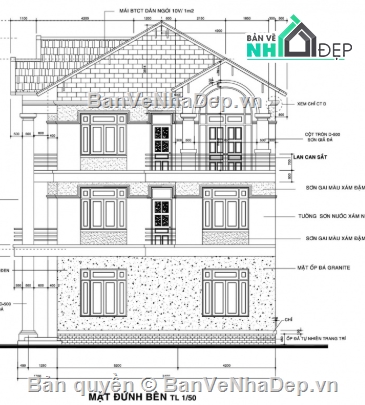 biệt thự 3 tầng,cad biệt thự 3 tầng,file cad biệt thự 3 tầng,biệt thự 3 tầng cad