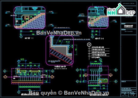 Biệt thự tân cổ điển,biệt thự 3 tầng,file cad biệt thự 3 tầng,cad biệt thự 3 tầng