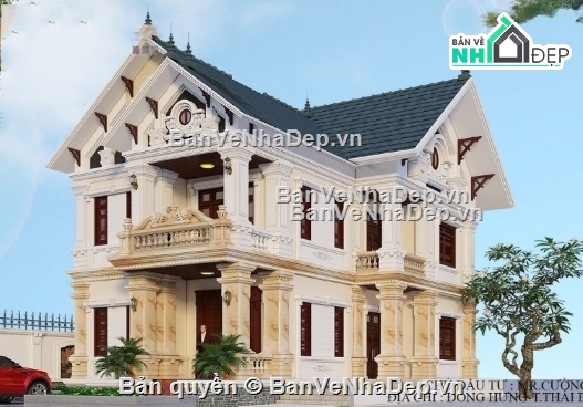 biệt thự 2 tầng,cad biệt thự 2 tầng,file cad biệt thự 2 tầng,biệt thự 2 tầng cad