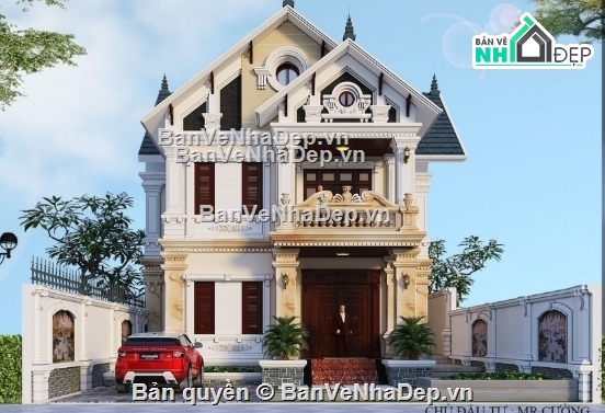 biệt thự 2 tầng,cad biệt thự 2 tầng,file cad biệt thự 2 tầng,biệt thự 2 tầng cad