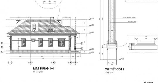 biệt thự 1 tầng,cad biệt thự 1 tầng,file cad biệt thự 1 tầng,biệt thự 1 tầng file cad