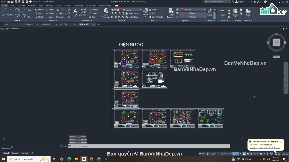 hồ sơ thi công,kết cấu kiến trúc,điện nước