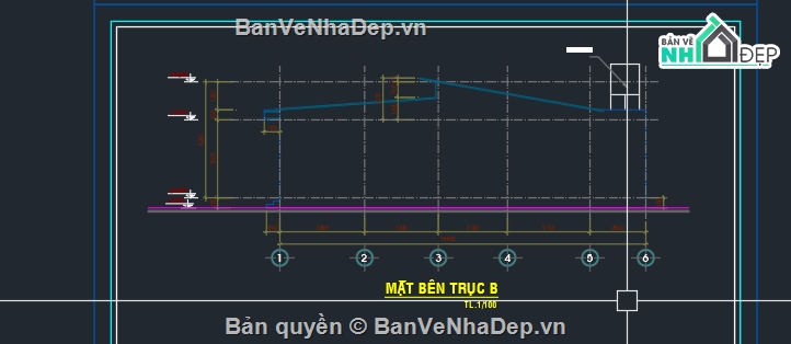 nhà cấp 4 kích thước 5 x 17m,Nhà cấp 4,Nhà 1 tầng