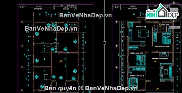 nhà 1 tầng,full bản vẽ nhà 1 tầng,nhà 1 tầng đẹp