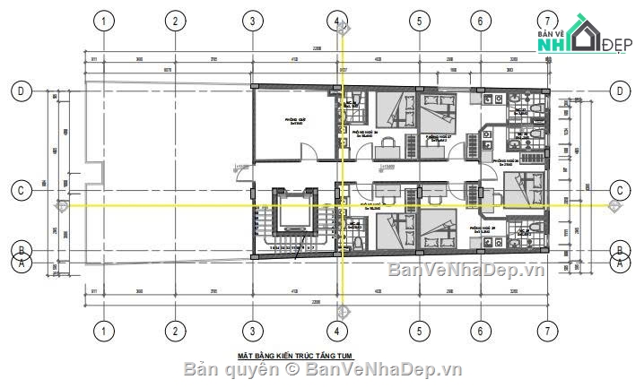 chung cư mini 4 tầng 1 tum 9mx23m,chung cư mini,23m