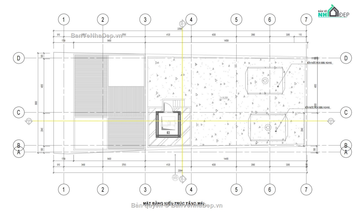 chung cư mini 4 tầng 1 tum 9mx23m,chung cư mini,23m