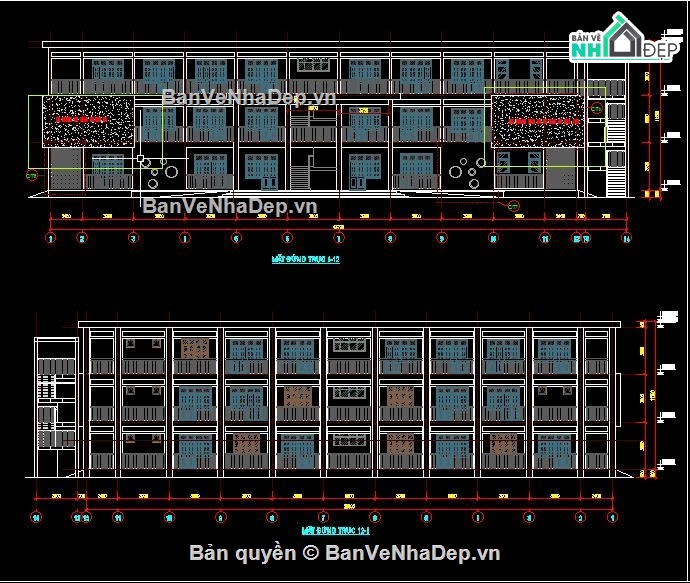 Nhà hiệu bộ,trường,mầm non,trường mầm non 3 tầng