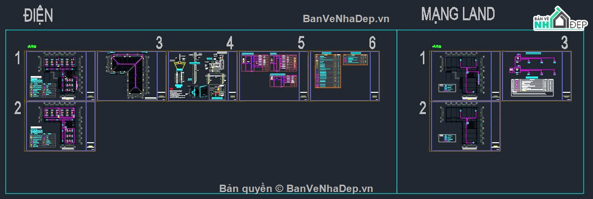 bản vẽ nhà lớp học 2 tầng 6 phòng,lớp học,lớp học 2 tầng