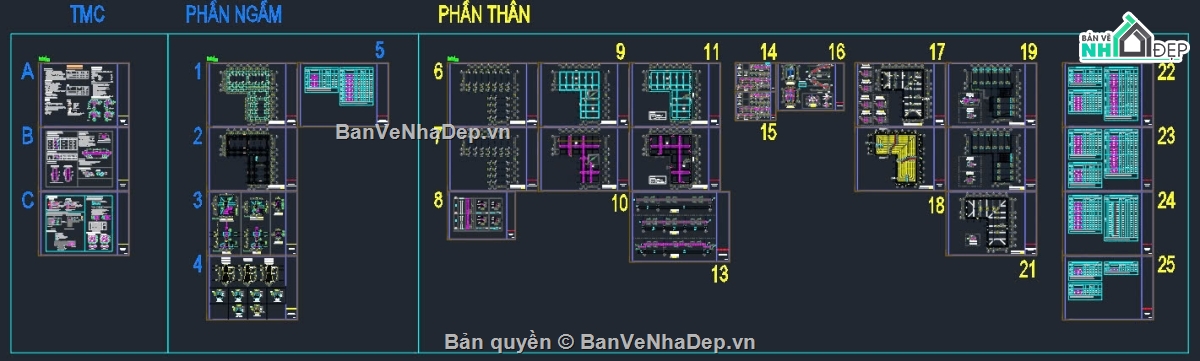 bản vẽ nhà lớp học 2 tầng 6 phòng,lớp học,lớp học 2 tầng