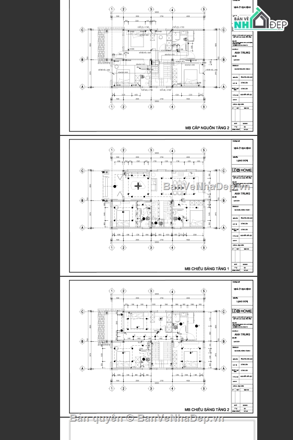 biệt thự 2 tầng,bản vẽ biệt thự 2 tầng,kiến trúc biệt thự 2 tầng