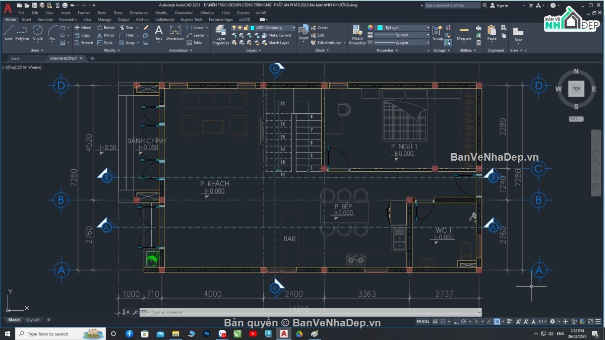 nhà 2 tầng đẹp,nhà mái nhật 2 tầng,kiến trúc nhà 2 tầng