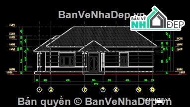 kiến trúc 1  tầng,nhà biệt thự 1 tầng,biệt thự mái nhật 1 tầng