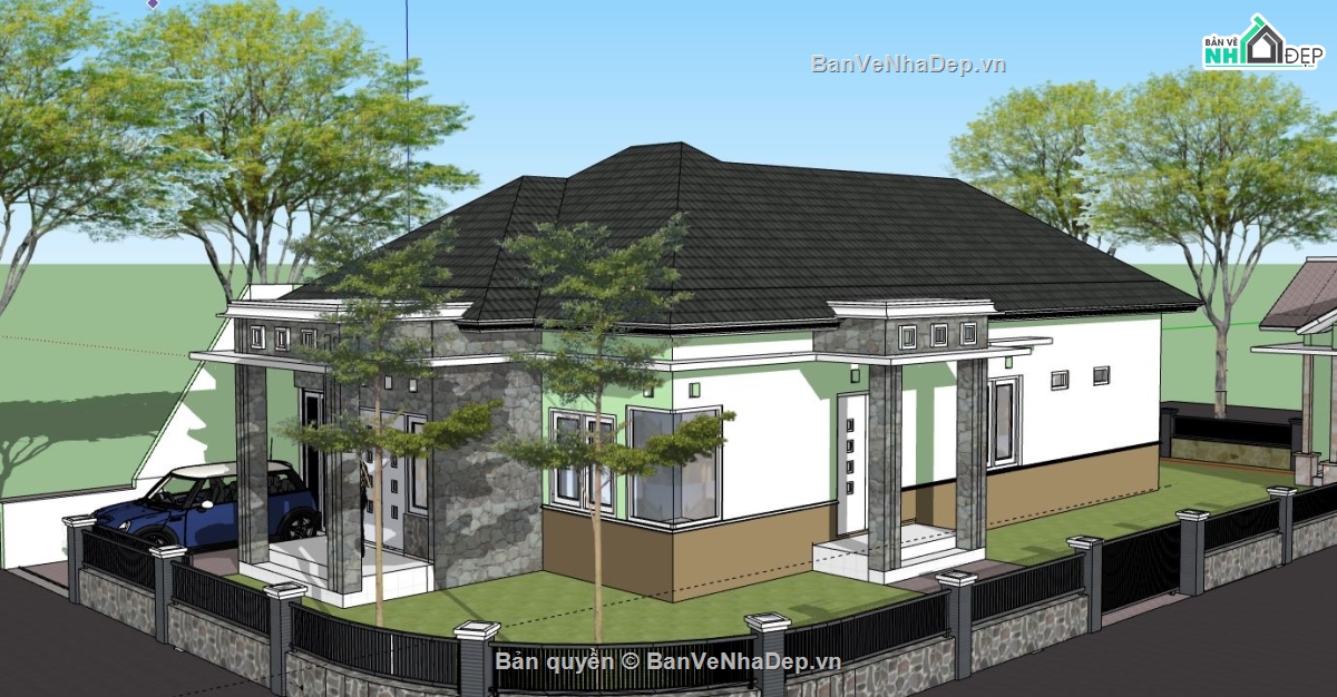 model su nhà cấp 4,file sketchup nhà cấp 4,nhà cấp 4 model su,nhà cấp 4 file sketchup,nhà cấp 4 file su,model nhà cấp 4 sketchup