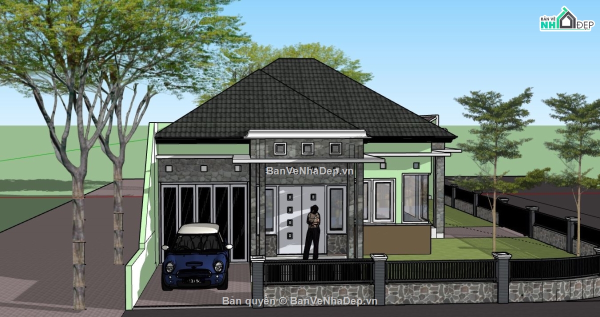 model su nhà cấp 4,file sketchup nhà cấp 4,nhà cấp 4 model su,nhà cấp 4 file sketchup,nhà cấp 4 file su,model nhà cấp 4 sketchup