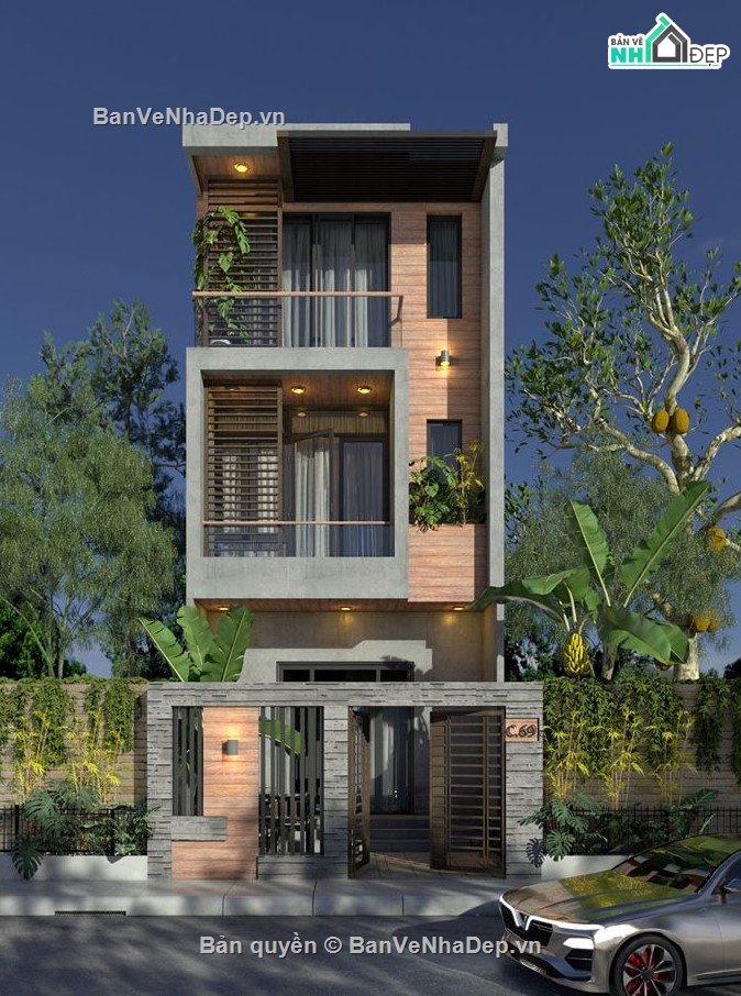 nhà phố 3 tầng đẹp,nhà phố đẹp,nhà phố 3 tầng