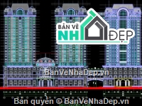 Cao ốc văn phòng,file cad nhà cao tầng,cao ốc