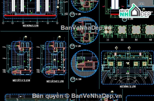 Cao ốc văn phòng,file cad nhà cao tầng,cao ốc