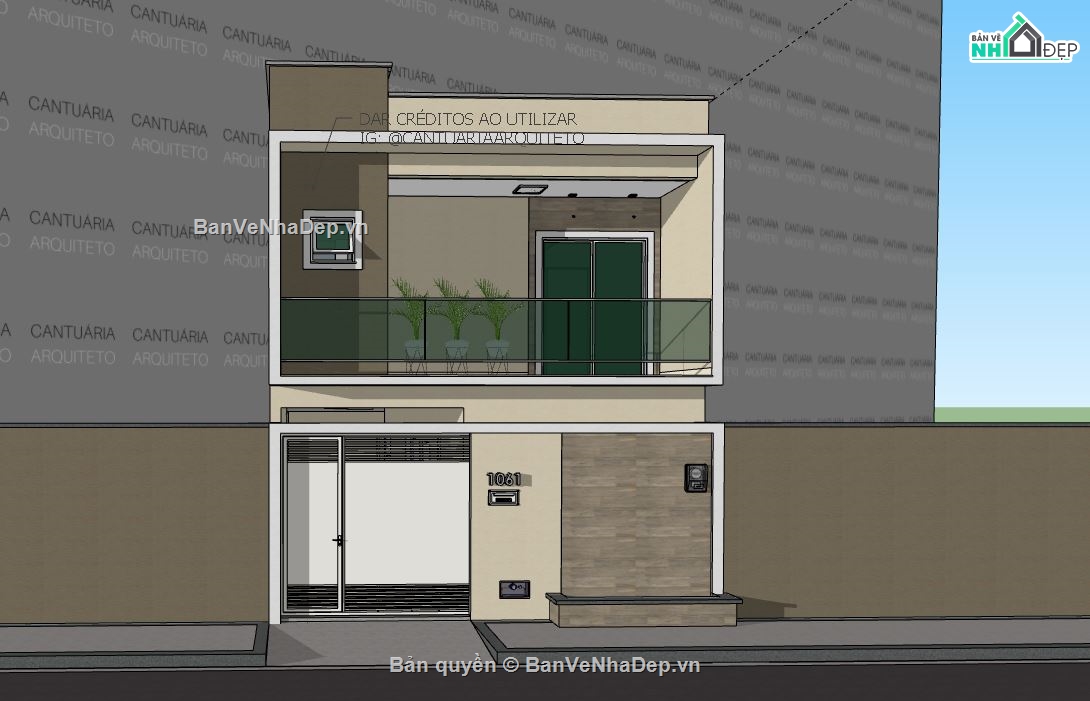 Nhà phố 2 tầng,model su nhà phố 2 tầng,file su nhà phố 2 tầng