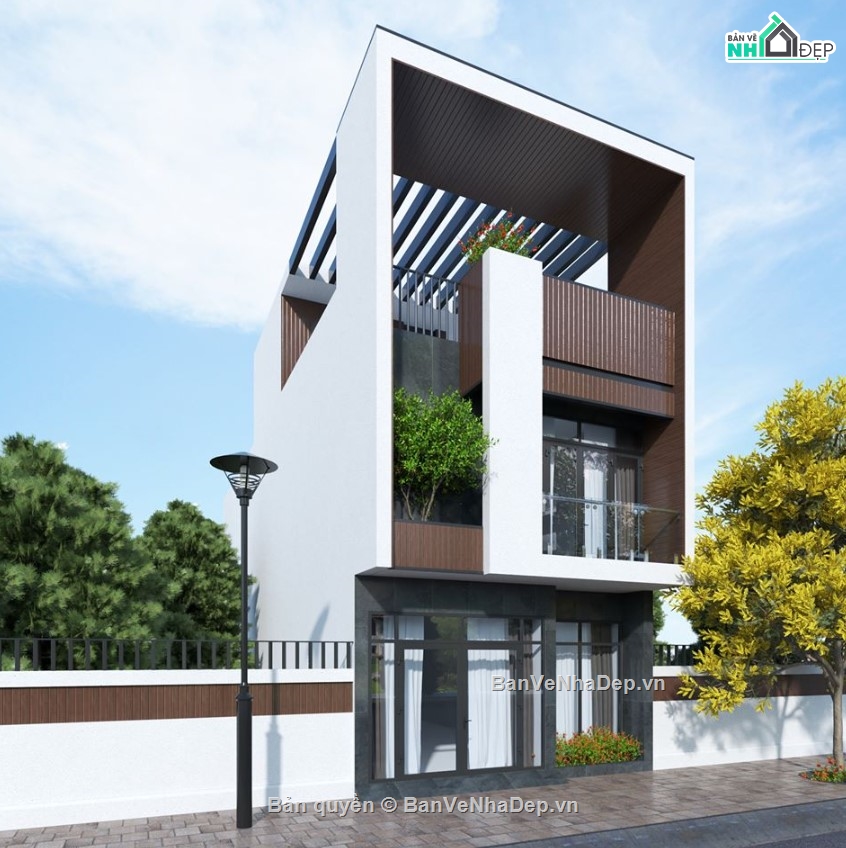 nhà phố đẹp,nhà phố 3 tầng đẹp,nhà phố 3 tầng