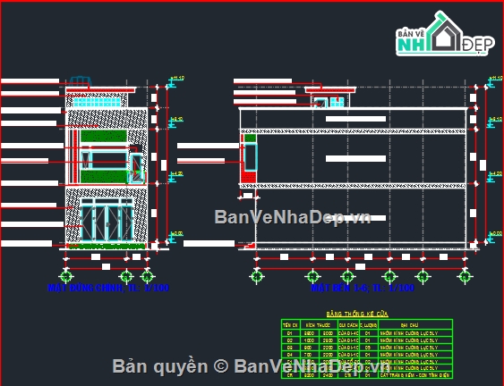 Bản vẽ nhà ống đẹp,Bản vẽ nhà phố đẹp,Bản vẽ nhà góc phố