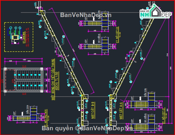 Bản vẽ nhà ống đẹp,Bản vẽ nhà phố đẹp,Bản vẽ nhà góc phố