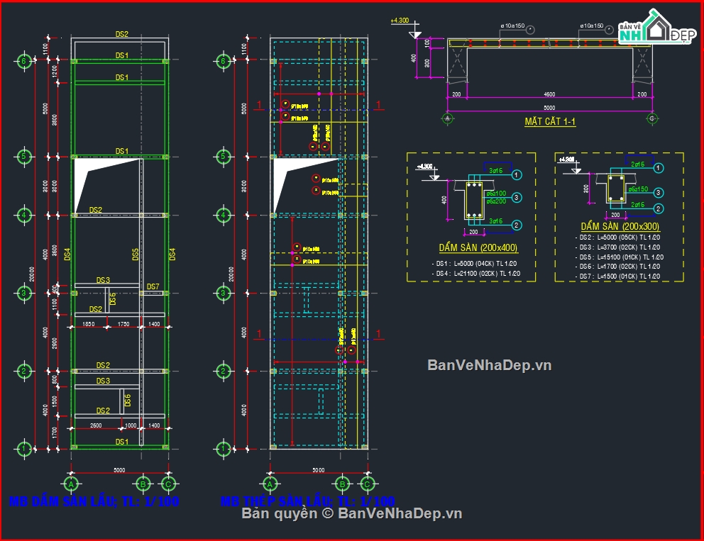 Bản vẽ nhà ống đẹp,Bản vẽ 2 tầng mái thái,Bản vẽ mái thái đẹp