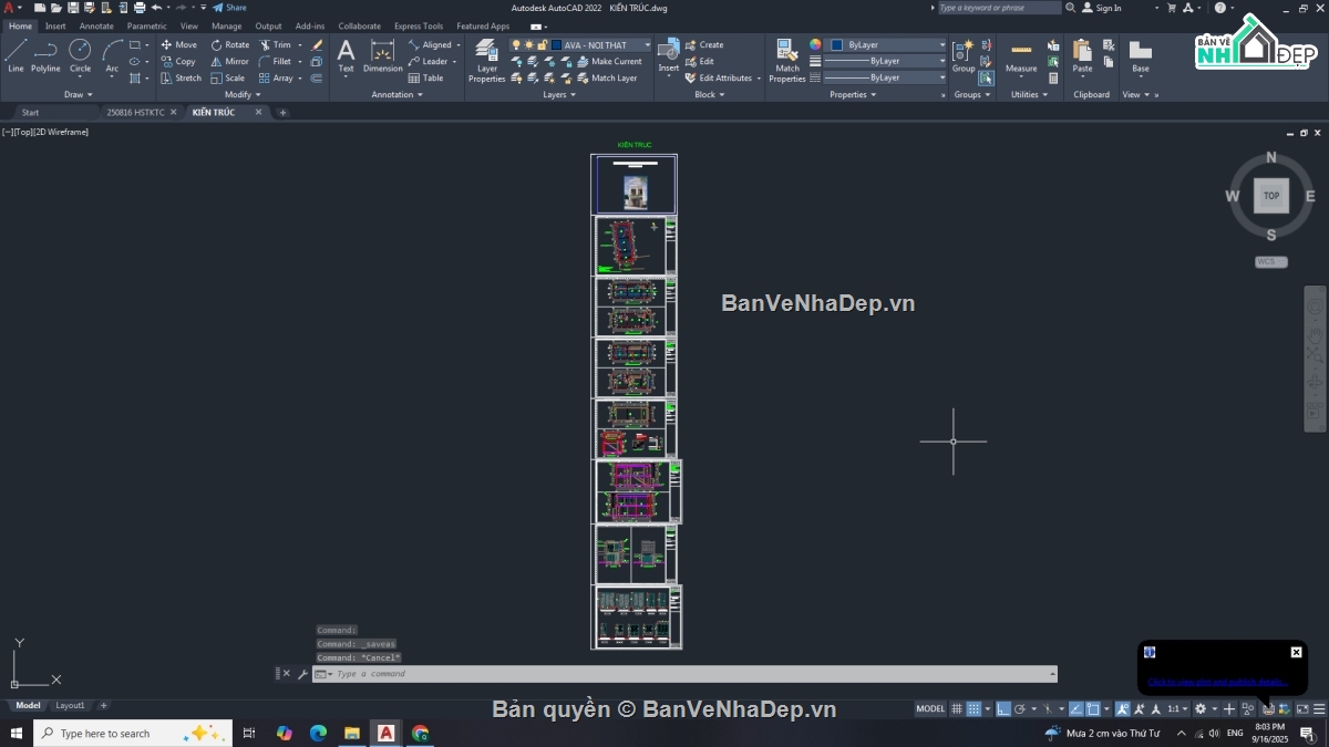 hồ sơ thi công,kết cấu kiến trúc,nhà phố 2 tầng