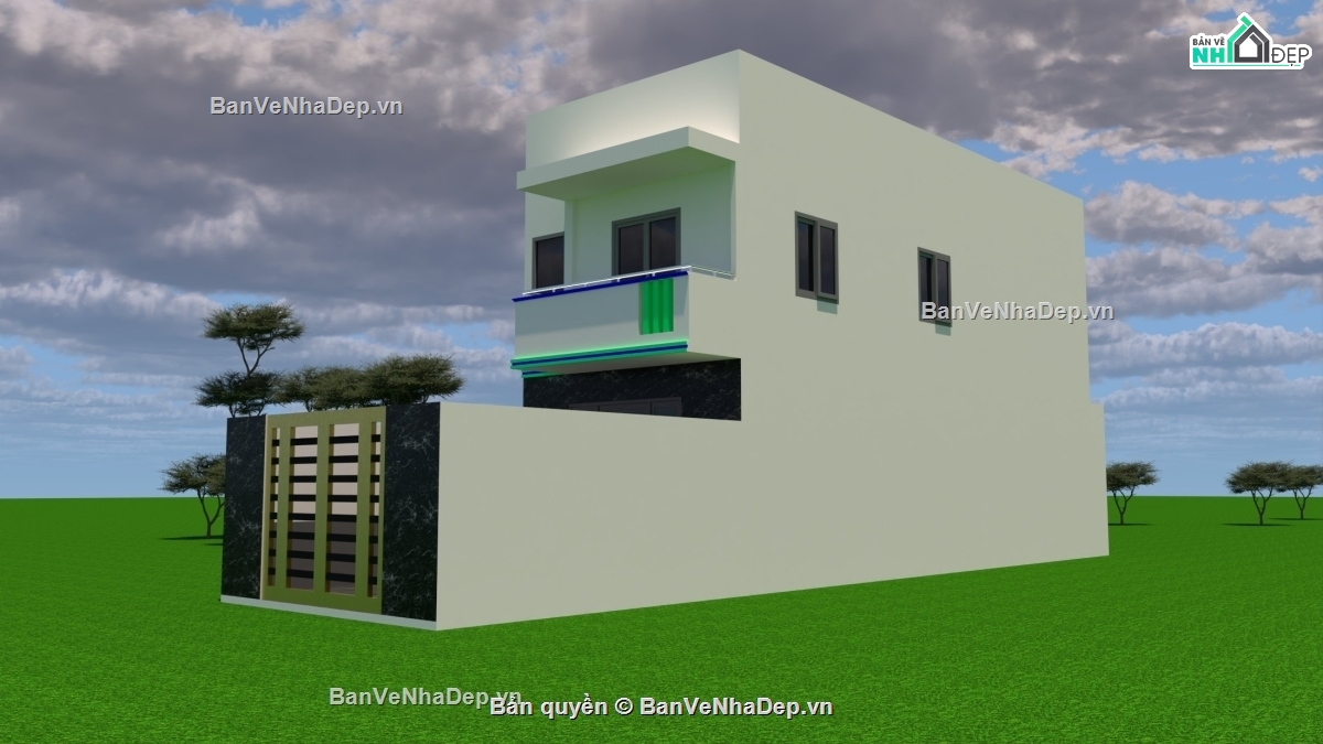 Sketchup nhà phố,Sketchup nội thất,Mẫu nhà phố,Model Sketchup nhà phố,File sketchup nhà phố