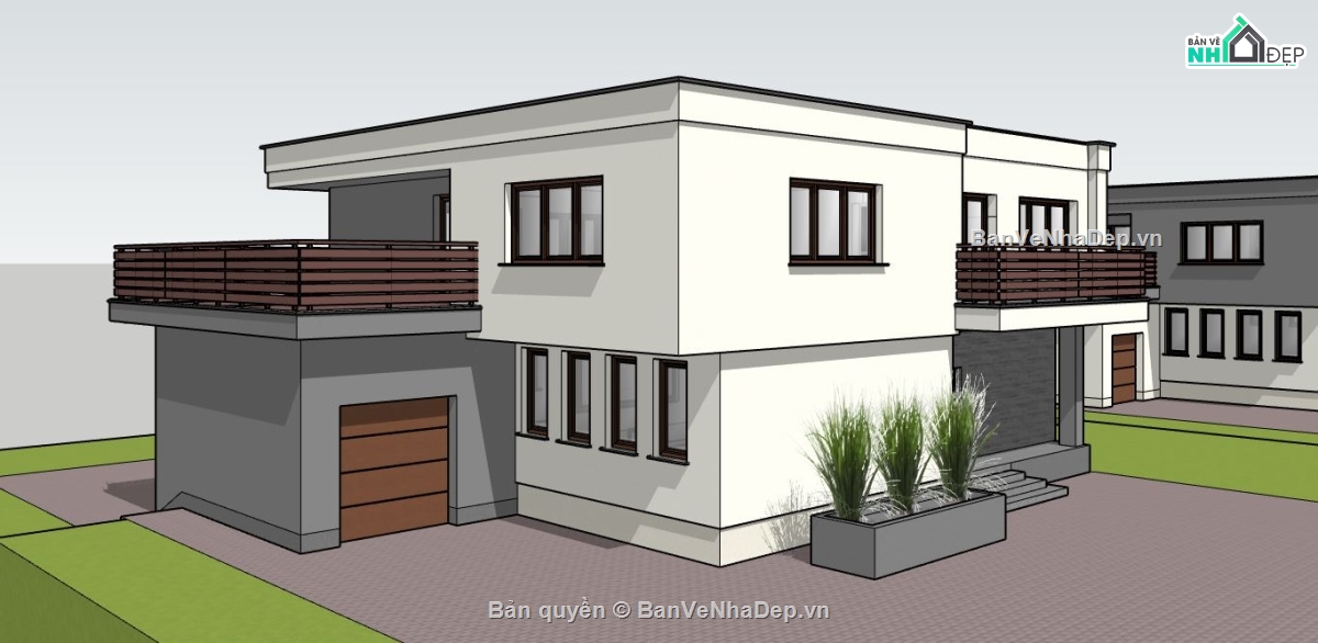 mẫu nhà đẹp,mẫu nhà 2 tầng,mẫu nhà phố 2 tầng