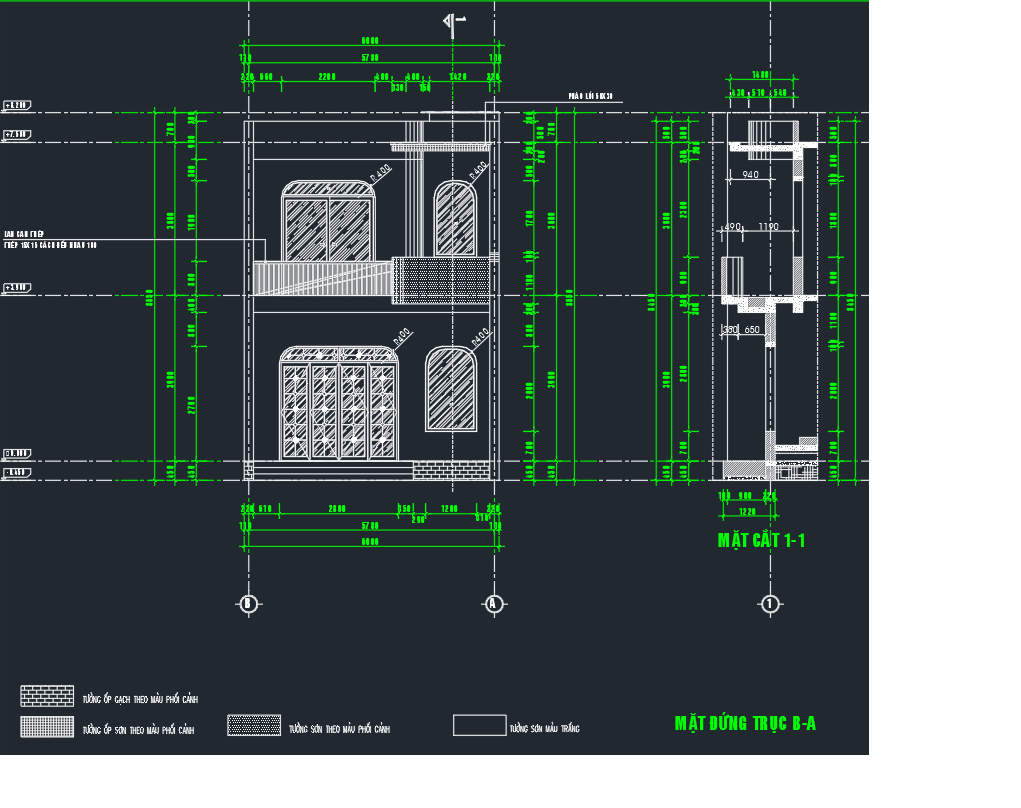 Nhà phố 2 tầng hiện đại,Nhà phố,bản vẽ nhà phố,kiến trúc nhà phố đẹp