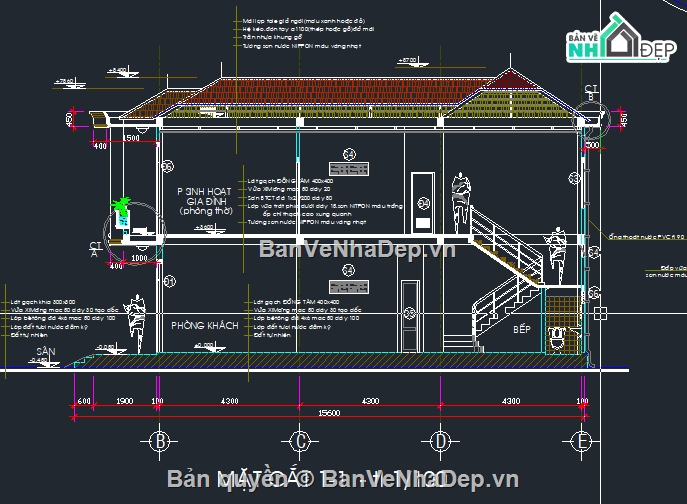 Nhà phố,nhà phố 2 tầng,kiến trúc nhà phố 2 tầng