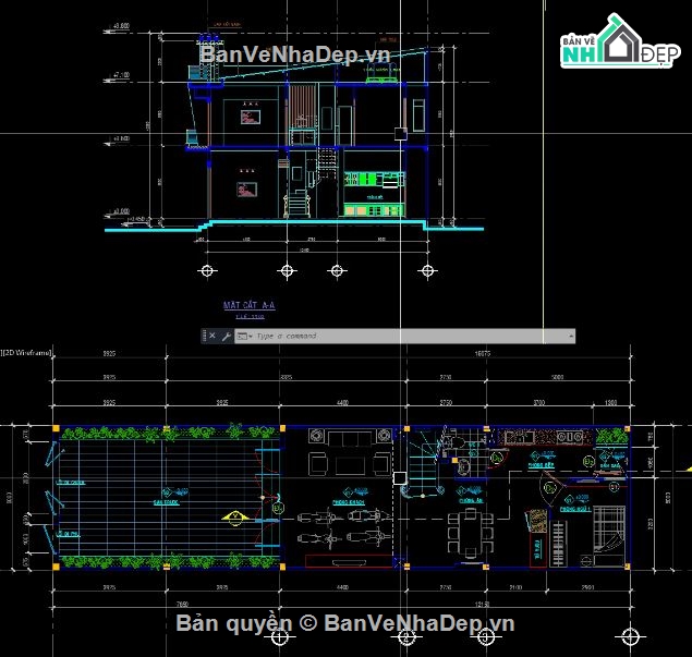 nhà phố 2 tầng,file cad nhà phố 2 tầng,nhà phố 2 tầng file cad,cad nhà phố 2 tầng