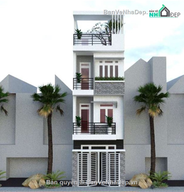 Nhà phố 4x14m,nhà phố 3 tầng,nhà phố 3 tầng hiện đại