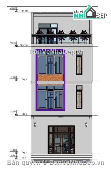 hiện đại,Nhà phố 3 tầng,Nhà phố,1 tum,Nhà phố 3 tầng hiện đại,Nhà phố hiện đại