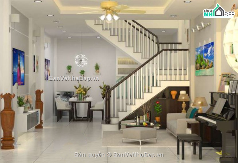 Nhà phố 4 tầng,nhà phố 4 tầng,nhà phố 5x13m