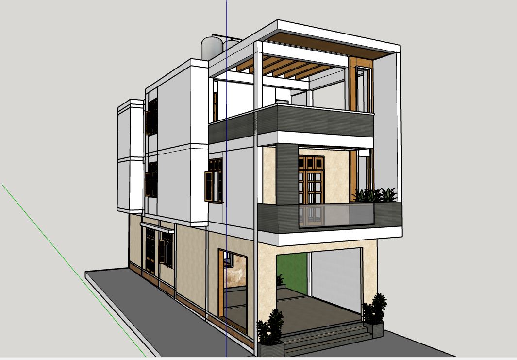 su nhà phố 3 tầng,model su nhà phố,su nhà phố
