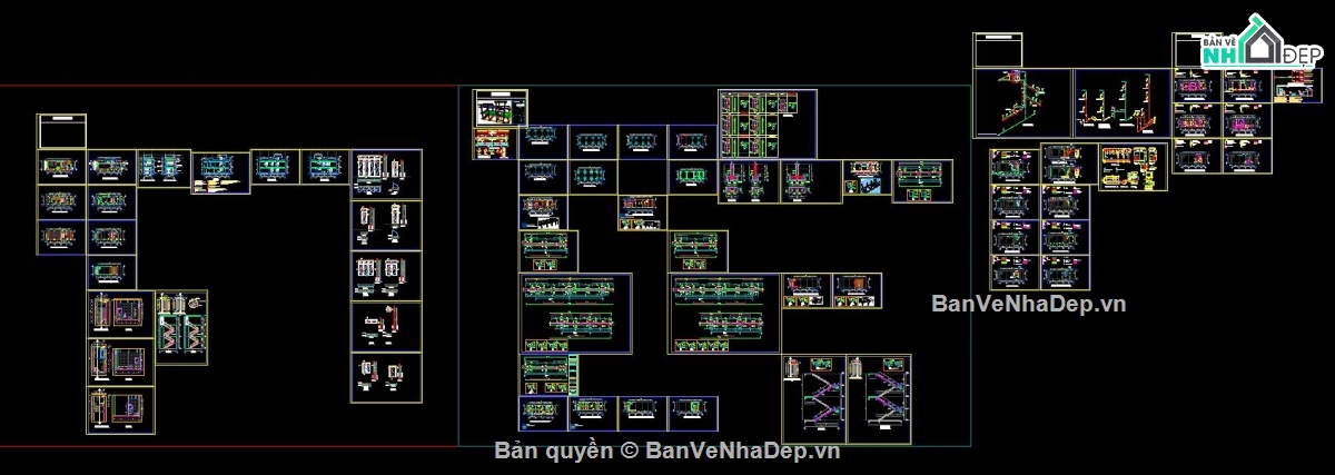 Nhà phố 3 tầng,cad nhà phố 3 tầng,bản vẽ nhà phố 3 tầng