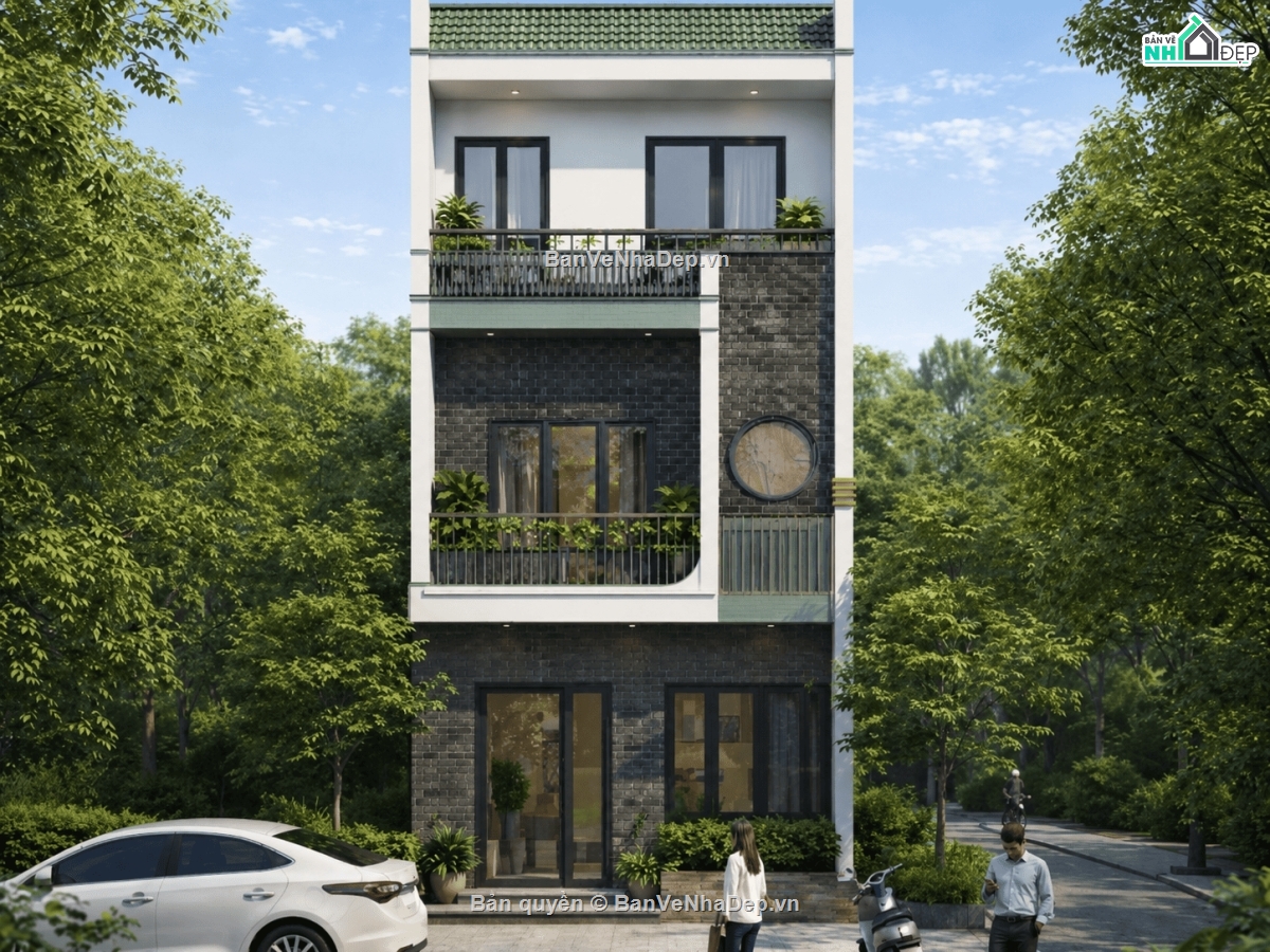 Nhà phố 3 tầng,Nhà phố 5mx18m,nhà phố 5m