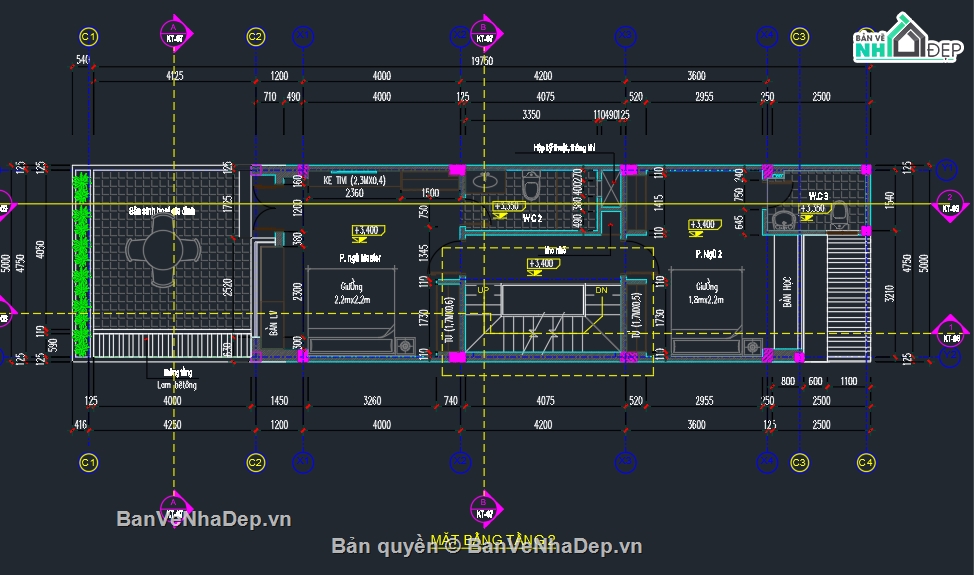 Nhà phố 4 tầng,Nhà 4 tầng 5x20m,Nhà phố 5x20m,bản vẽ nhà phố 4 tầng đẹp,phối cảnh nhà phố 4 tầng đẹp