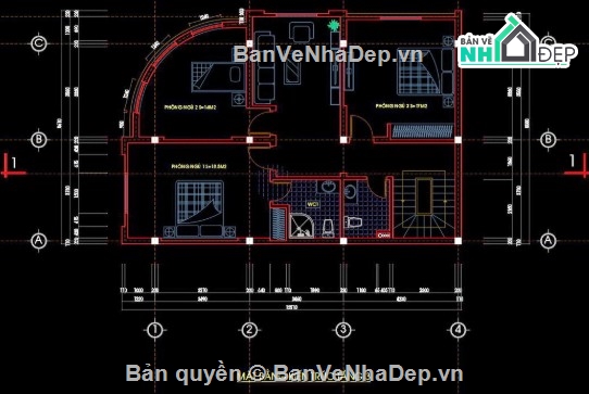 nhà phố 4 tầng,file cad nhà phố 4 tầng,cad nhà phố 4 tầng