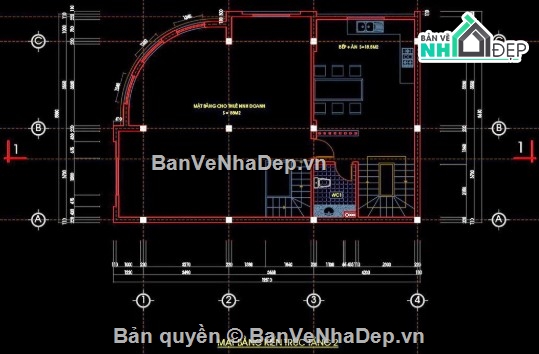 nhà phố 4 tầng,file cad nhà phố 4 tầng,cad nhà phố 4 tầng