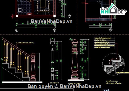 nhà phố 4 tầng,file cad nhà phố 4 tầng,cad nhà phố 4 tầng
