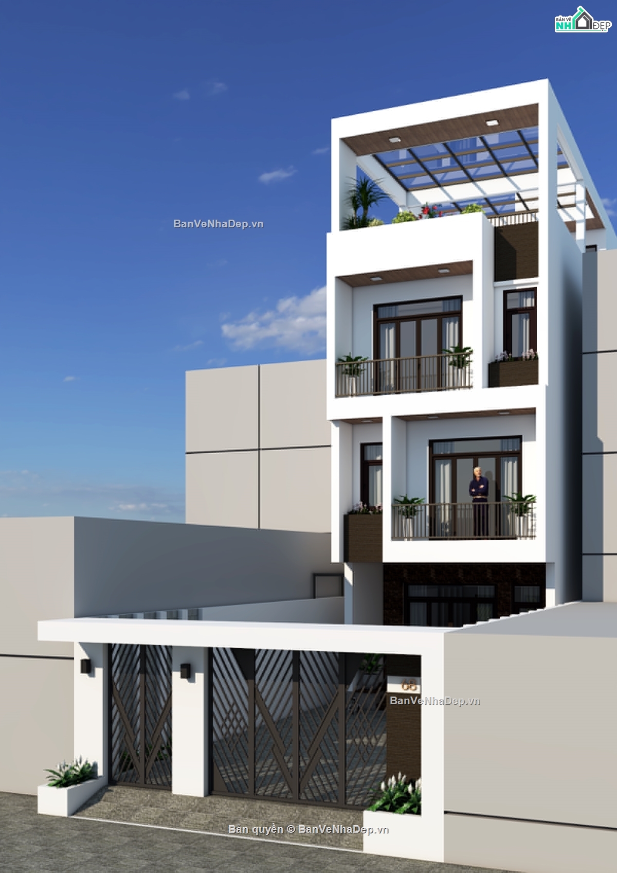 Nha pho 4 tang hien dai,Nha pho 4 tang 5x20m,Nha pho 4 tang hien dai 5x20m,nhà phố,nhà phố 4 tầng,nhà phố 4 tầng 5x20m