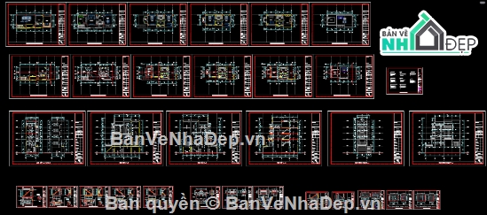 Nhà phố 4 tầng,Nhà phố,file cad nhà phố 4 tầng,cad nhà phố 4 tầng